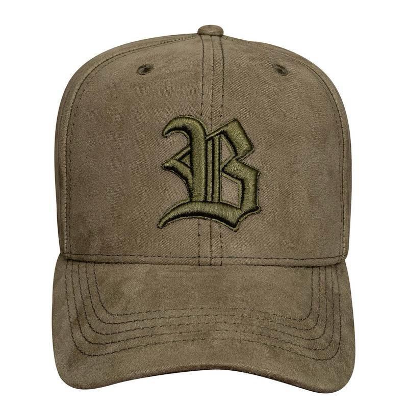 09:1058 Boné Snapback Basic Suede Green Dark 2.0 - Image 1