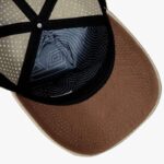 Boné Snapback Aba Couro New Brown Dark - Image 2