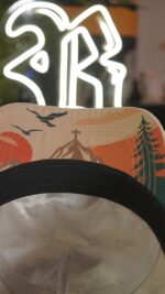 Bone Snapback Casal Legendário Off White Suede - Image 4