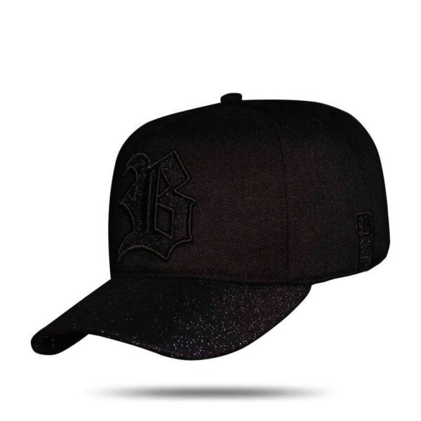Bone Snapback Aba Shine Preto