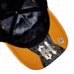 Boné Snapback Suede Preto Aba Laranja Ten Years - Image 2
