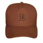 Boné SnapBack Linho Marrom Chocolate Exclusive