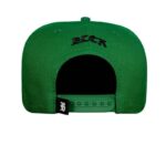 Boné Snapback Verde Bandeira Verniz Number One - Image 3