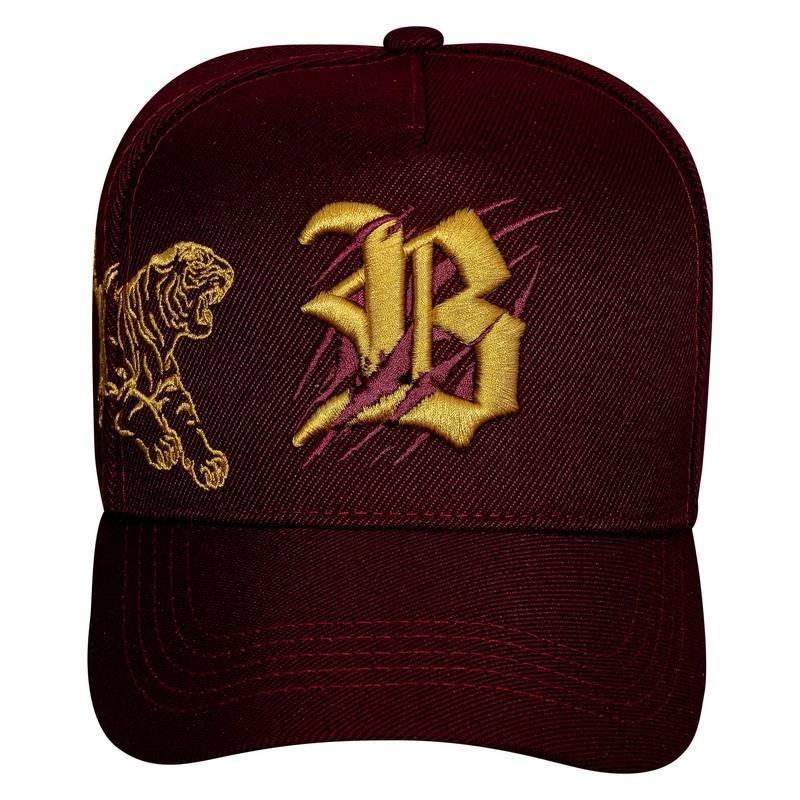 93831-1 Boné Snapback Vinho New Tiger - Image 1