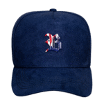 Bone Snapback Azul Marinho Suede USA