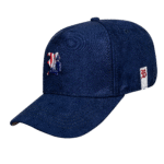 Bone Snapback Azul Marinho Suede USA - Image 2