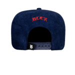 Bone Snapback Azul Marinho Suede USA - Image 3