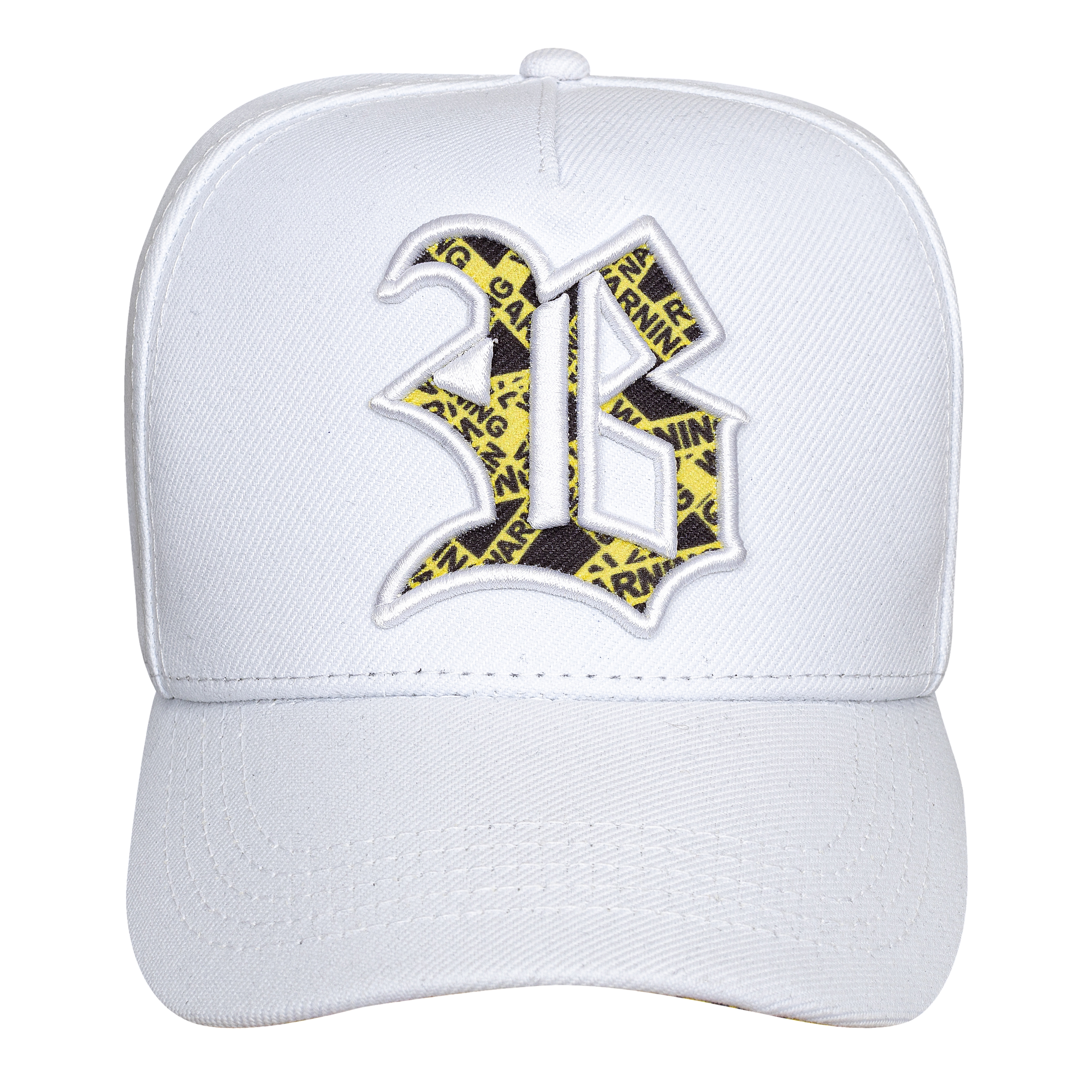 93900-1 Bone Snapback Branco Warning - Image 1