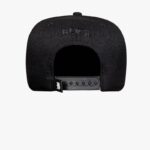 Boné Snapback Basic Aba Couro All Black - Image 2