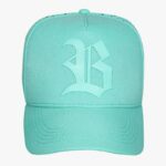 Boné Snapback Trucker Laser Verde Água