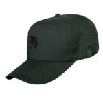Bone Snapback  Basic Verde Musgo Logo Preto - Image 3