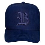 Boné Snapback Suede Azul Marinho 2.0