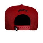 Boné Snapback Vermelho Verniz Number One - Image 3