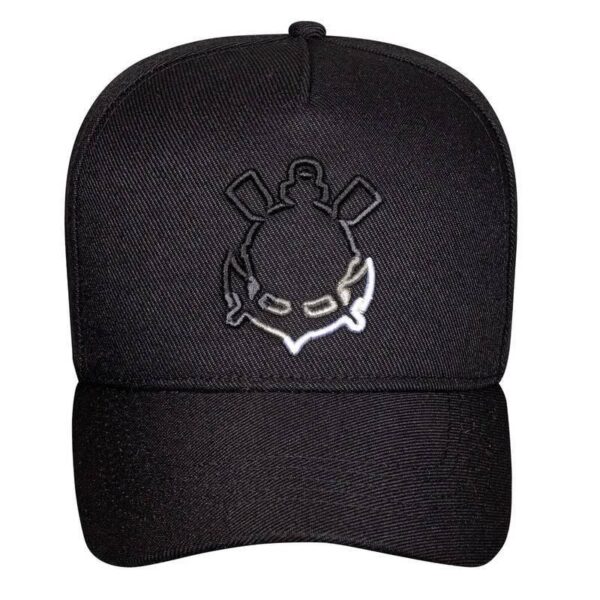 Boné Snapback Corinthians Preto Degradê