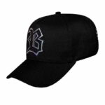 Bone Snapback Preto Holografico Prata wings 2.0 - Image 3