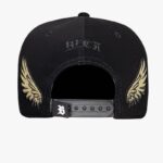 Bone Snapback Preto Holografico Gold Wings 2.0 - Image 2