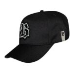 Boné SnapBack Preto Paint Cinza - Image 3