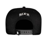 Boné SnapBack Preto Paint Cinza - Image 4
