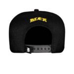 Boné SnapBack Preto Paint Amarelo - Image 3