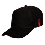 Boné SnapBack Preto Suede Born Raised to Red - Image 2