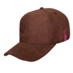 Boné SnapBack Marrom Suede Born Raised to Pink - Image 2