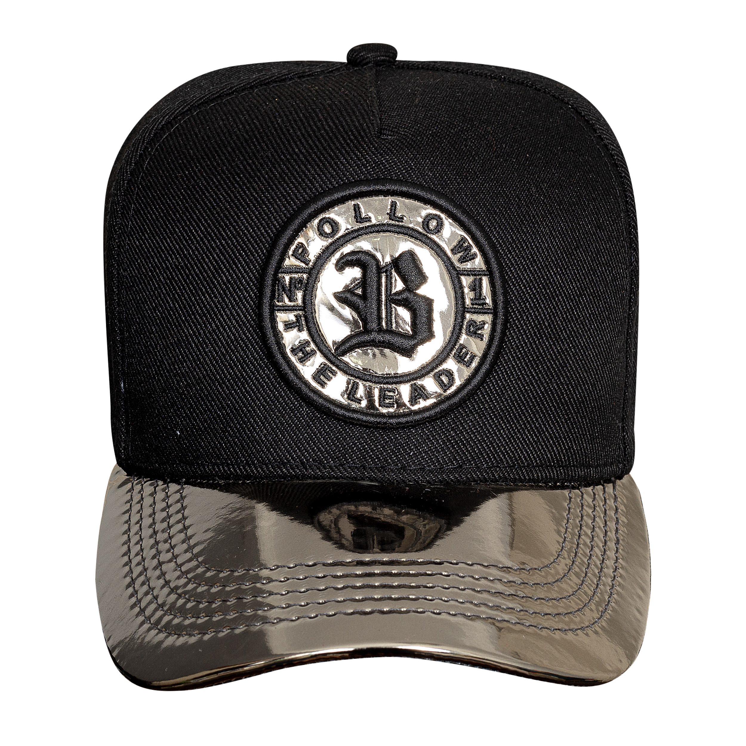 uc Boné Snapback Preto Follow Reflex Chumbo - Image 1