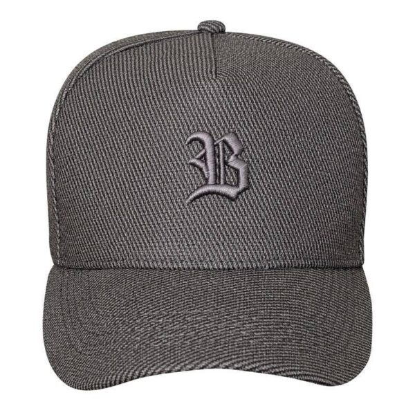 Bone Snapback Linho Grafite Exclusive