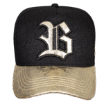 Bone Snapback Preto Shine Star Gold