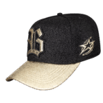 Bone Snapback Preto Shine Star Gold - Image 2