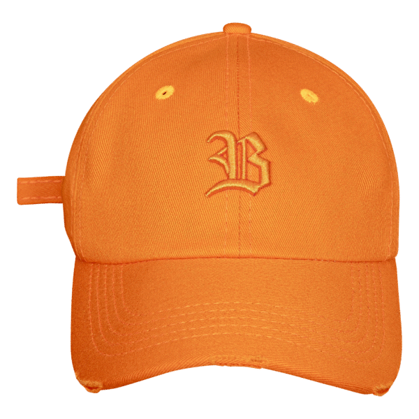 Bone Dad Hat Orange