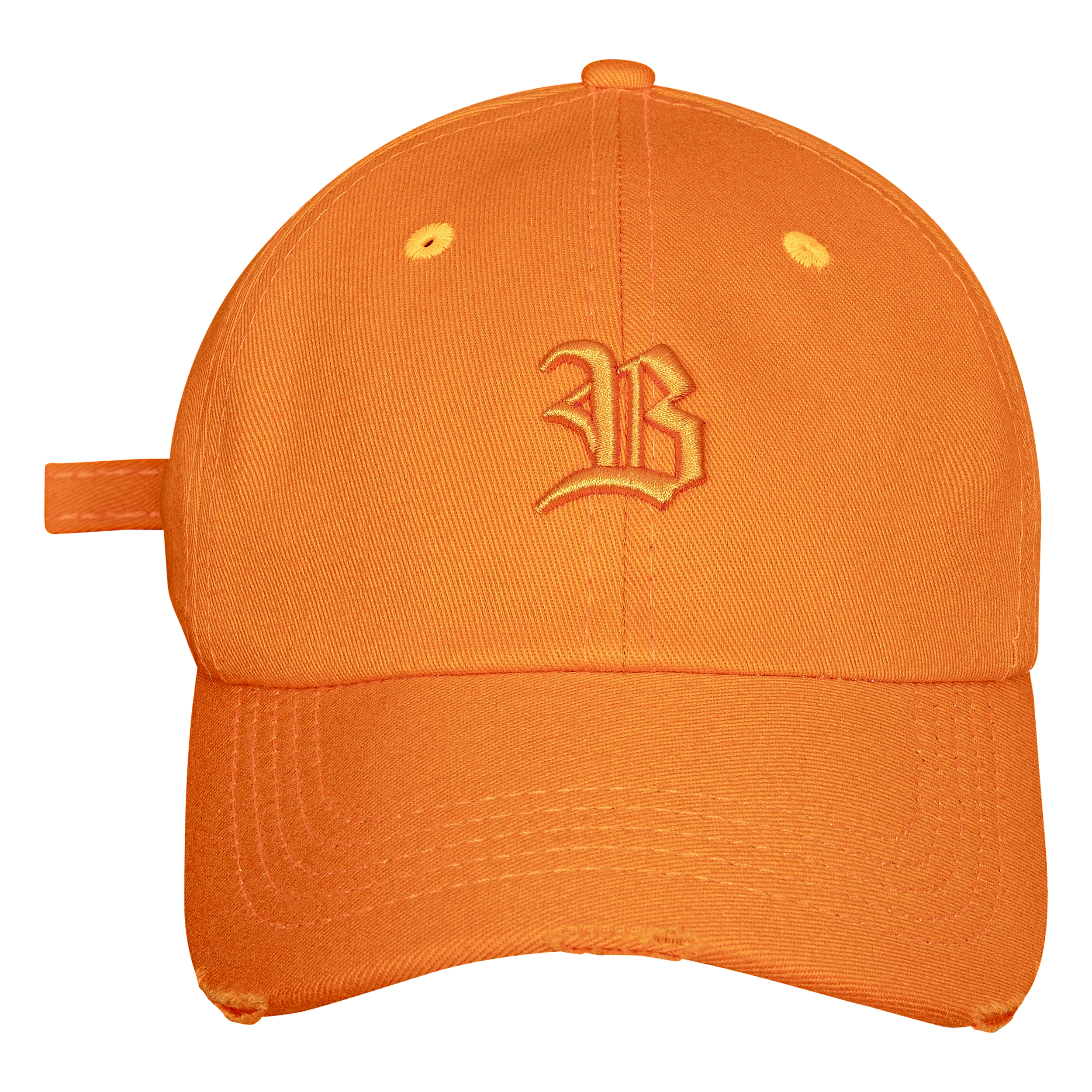B30 Bone Dad Hat Orange - Image 1