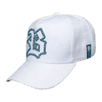 Bone Snapback white Stitched Blue - Image 2