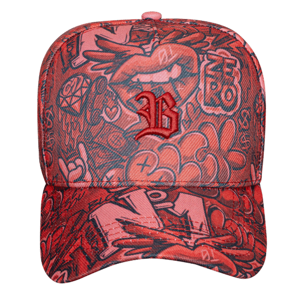 Bone Snapback Zero One Red