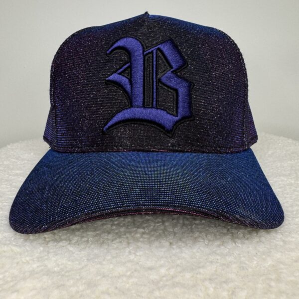 Boné Snapback Bright 3D Purple Azul Wings