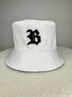 Bucket Hat White  Double Side